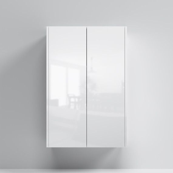 Пенал подвесной Am.Pm Func 60 см M8FCH06029WG+M8FCH0602WG+M8FOH0601WG, белый глянец - фото 5