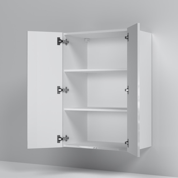 Пенал подвесной Am.Pm Func 60 см M8FCH06029WG+M8FCH0602WG+M8FOH0601WG, белый глянец - фото 3