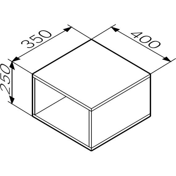 Пенал подвесной Am.Pm Func 40 см M8FCH04029OF+M8FCH0402OF+M8FOH0401OF, дуб крафт - фото 15