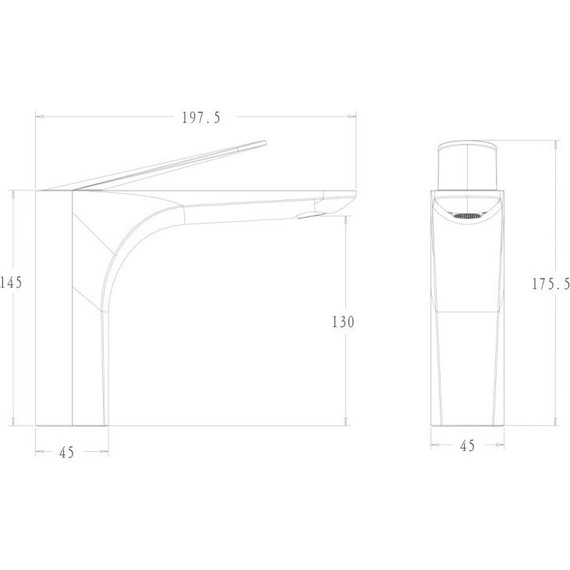Смеситель для раковины Bronze de Luxe Icon 2040CG, матовое золото, Цвет производителя: золото - фото 6