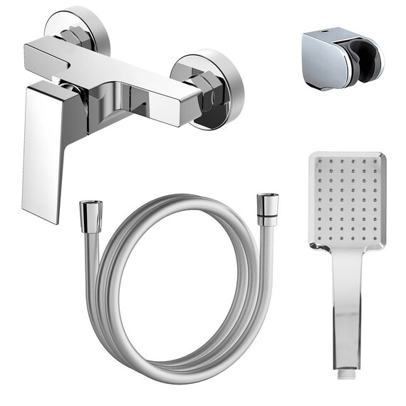 Смеситель для душа Azario Eddie AZ-WQY338207C, Цвет производителя: хром - фото 