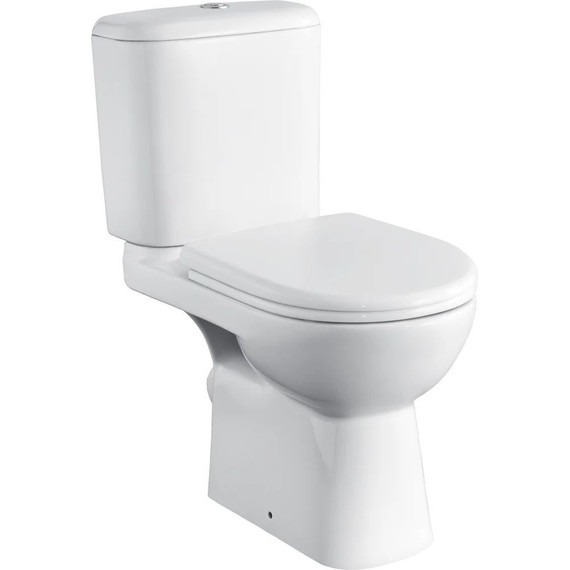 Унитаз-компакт Roca Access 34P23800Y с крышкой микролифт - фото 