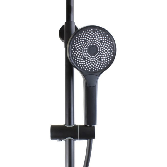 Душевая стойка Bronze de Luxe Icon 80112CB, черный матовый - фото 6