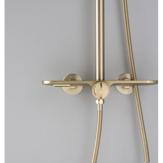 Душевая стойка Bronze de Luxe Icon 80112CG, матовое золото - фото 3