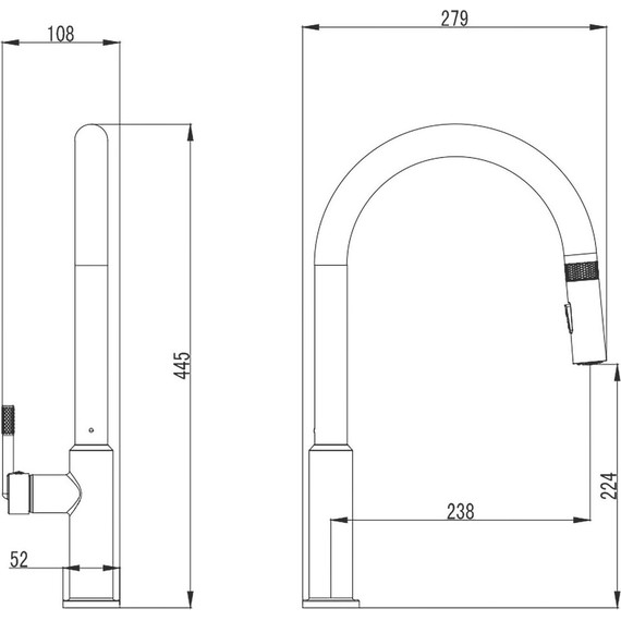 Смеситель для кухни Azario Diamond AZ-VJB569193C - фото 2