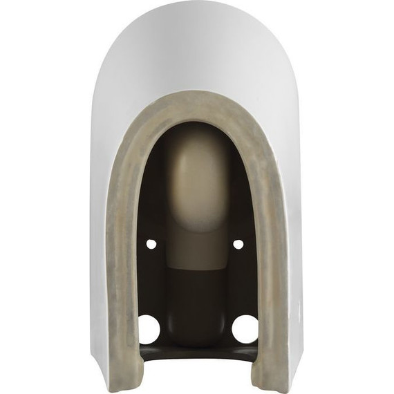 Унитаз-компакт безободковый Тритон Corso CO-3906 с тонкой крышкой микролифт - фото 5