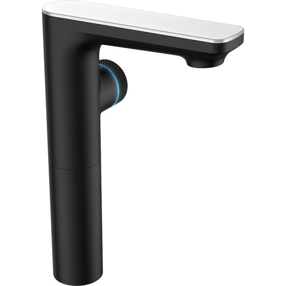 Смеситель для раковины высокий сенсорный Berges Wasserhaus Morans 076004, черный матовый, Цвет производителя: чёрный - фото 2