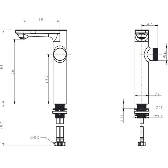 Смеситель для раковины высокий сенсорный Berges Wasserhaus Morans 076004, черный матовый, Цвет производителя: чёрный - фото 9