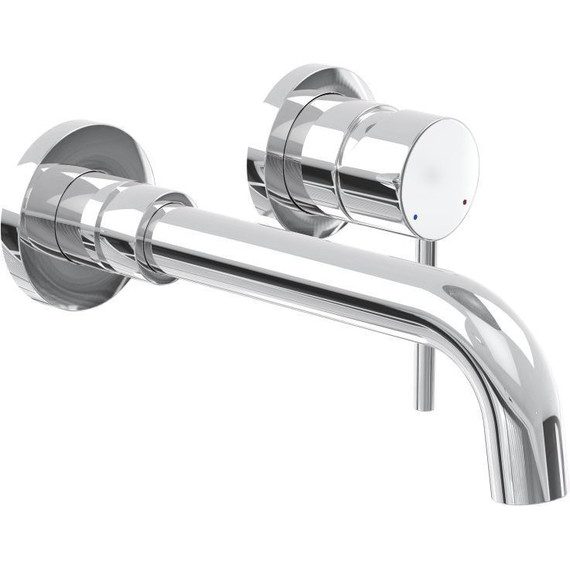 Смеситель для раковины настенный Berges Wasserhaus Ventas R 076011, Цвет производителя: хром - фото 2