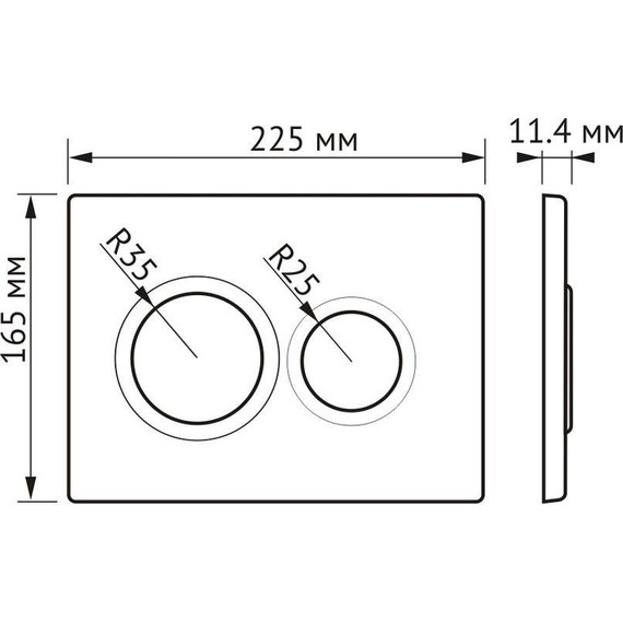 Инсталляция Berges Wasserhaus Novum с подвесным унитазом Ego XL Rimless 043302 - фото 11