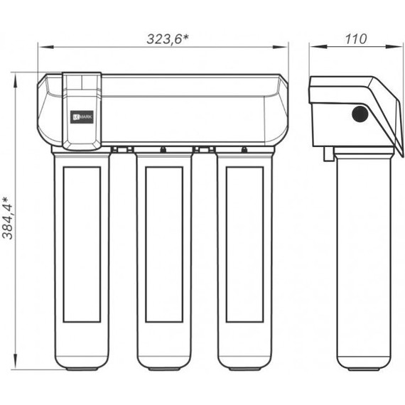Фильтр для очистки воды Lemark Optima 9920086 - фото 7