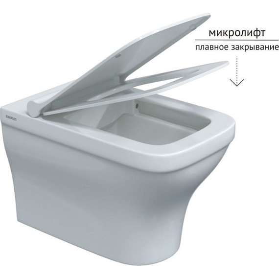 Инсталляция Berges Wasserhaus Novum с подвесным унитазом Strati Rimless 042453 - фото 5