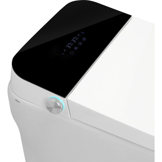 Унитаз-биде приставной электронный с импульсным смывом Abber Bequem AC1116S с крышкой микролифт - фото 9