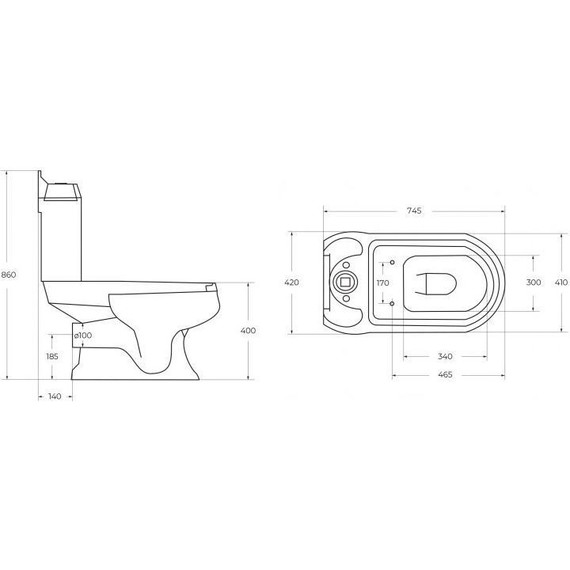 Унитаз-компакт Cezares King Palace CZR-163-T - фото, картинка 15 Унитаз-компакт Cezares King Palace CZR-163-T - фото 15