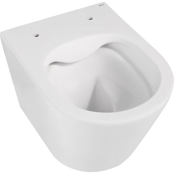 Унитаз подвесной безободковый Abber Bequem AC1102MW с крышкой микролифт, белый матовый, Цвет производителя: белый матовый - фото, картинка 6 Унитаз подвесной безободковый Abber Bequem AC1102MW с крышкой микролифт, белый матовый, Цвет производителя: белый матовый - фото 6