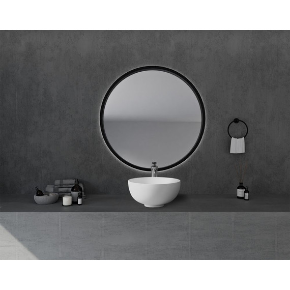 Раковина-чаша Abber Stein 40 см AS2617, белый матовый - фото 2