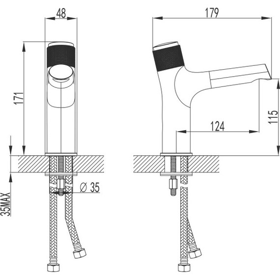 Смеситель для раковины Lemark Project LM4676C - фото 2