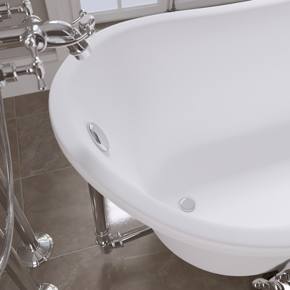 Ванна отдельностоящая Grossman Retro 162x71 см GR-1002 - фото 6