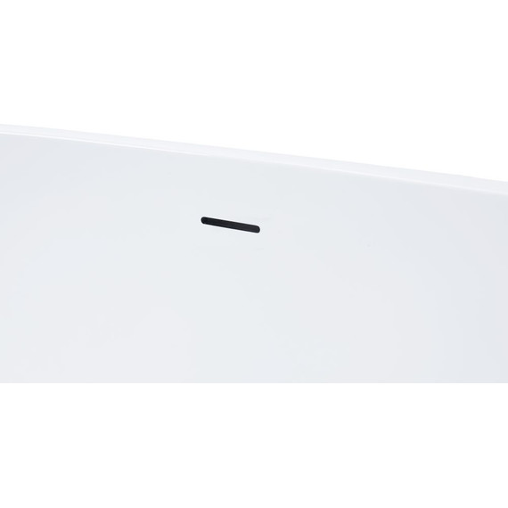 Ванна отдельностоящая Grossman Classic 170x87 см GR-2503MB, черный матовый - фото 6