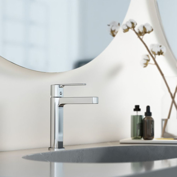 Смеситель для раковины Vincea Rondo VBF-1R1CH - фото 3