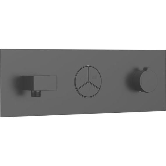 Душевая система для ванны Vincea Inspire VSFW-432TI1MB, черный - фото 8