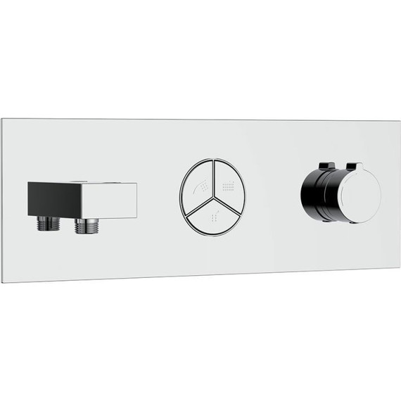 Душевая система для ванны с термостатом Vincea Inspire VSFW-432TI2CH - фото 4