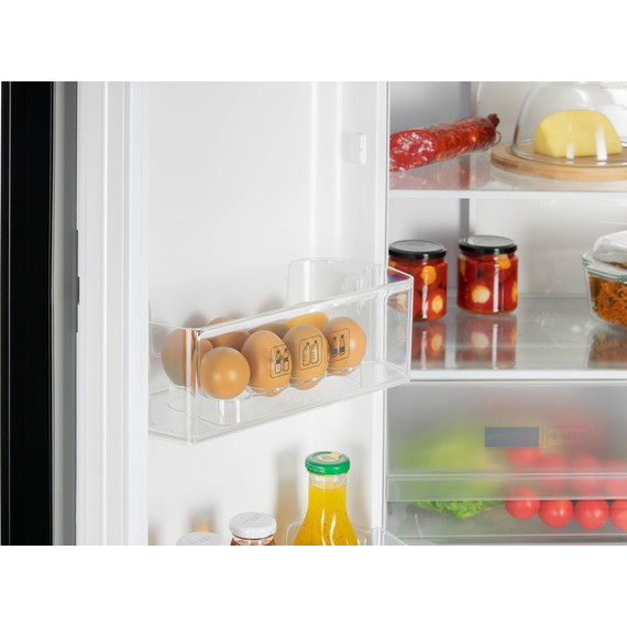 Холодильник Side by Side NordFrost RFQ 510 NFGW inverter (белое стекло) - фото 13