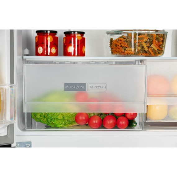 Холодильник Side by Side NordFrost RFQ 510 NFGW inverter (белое стекло) - фото 14