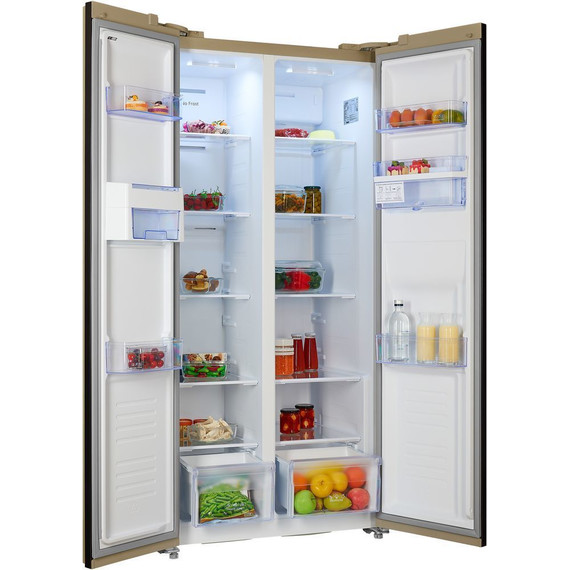 Холодильник Side by Side NordFrost RFS 484D NFYm inverter - фото 5