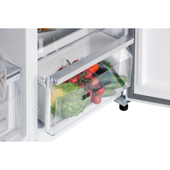 Холодильник Side by Side NordFrost RFS 525DX NFGW inverter (белое стекло) - фото 13