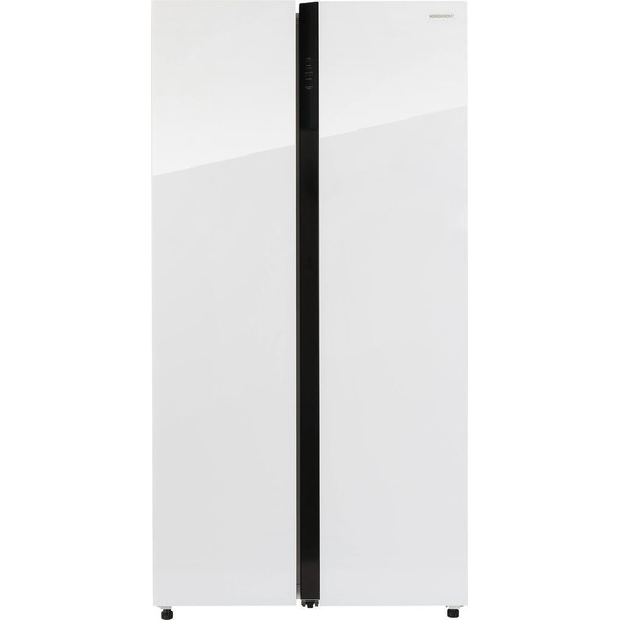 Холодильник Side by Side NordFrost RFS 525DX NFGW inverter (белое стекло) - фото 2