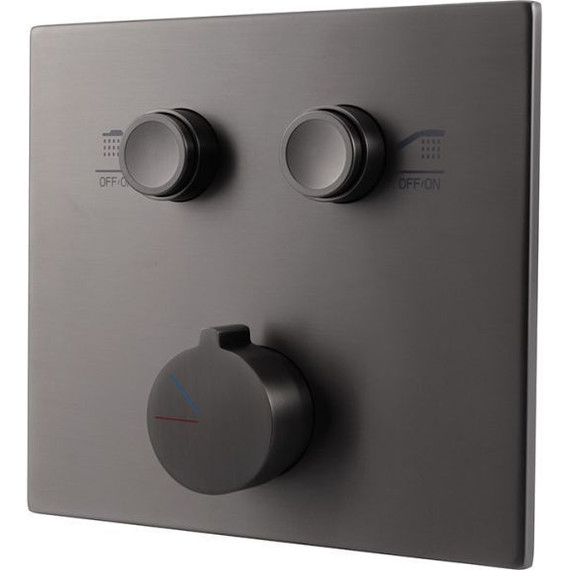 Душевая система для душа Vincea VSFW-4211RGM, вороненая сталь - фото 6