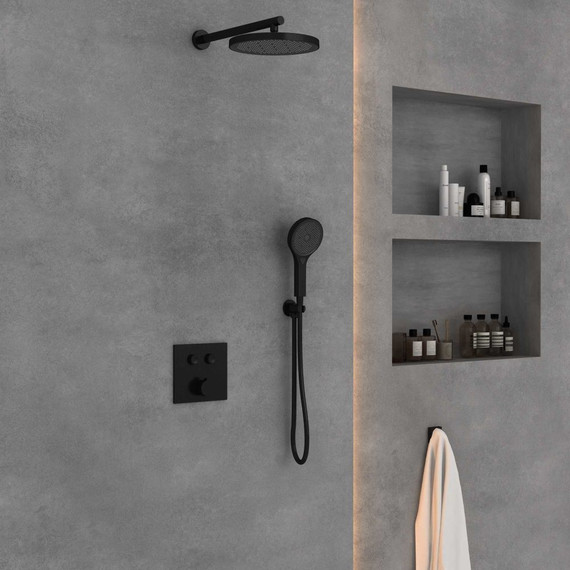 Душевая система для душа Vincea VSFW-4212MB, черный - фото 3