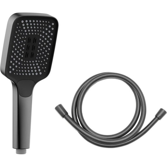 Душевая система для ванны Vincea VSFW-4311RGM, вороненая сталь - фото 5