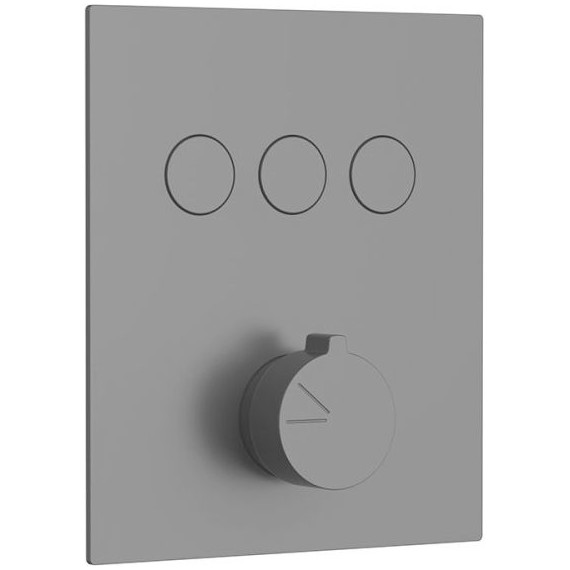 Душевая система для ванны Vincea VSFW-4311RGM, вороненая сталь - фото 2