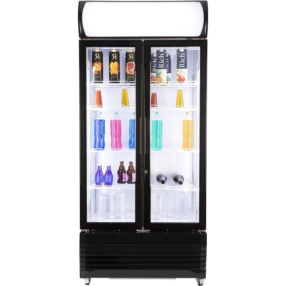 Витрина холодильная NordFrost RSC 600 GKB - фото 2