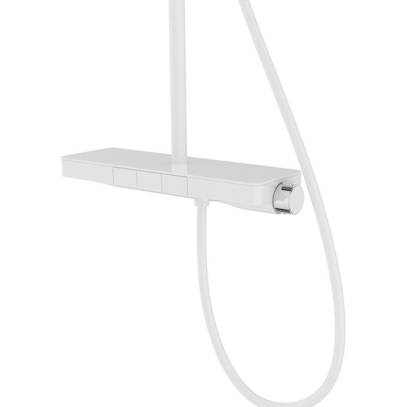 Душевая стойка с термостатом Vincea Inspire VSFS-3I12TW, белый - фото 4