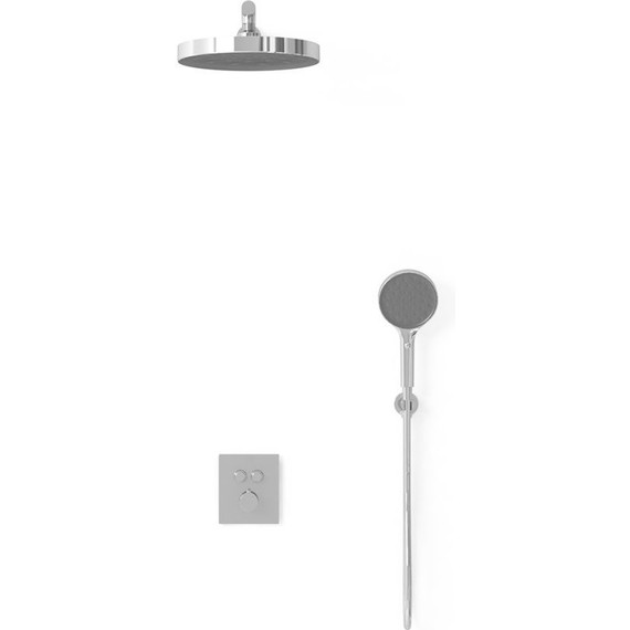 Душевая система для душа с термостатом Vincea Inspire VSFW-3I21T2CH - фото 3