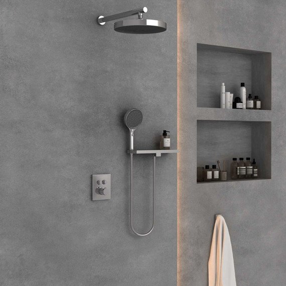 Душевая система для ванны с термостатом Vincea Inspire VSFW-3I21T2RCH - фото 3