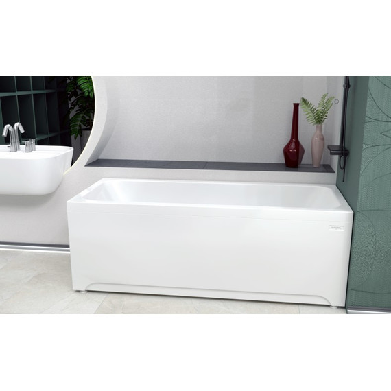 Ванна акриловая Радомир Патрисия 175x75 см (в комплекте каркас и сифон), Размер - мм: 1750х750 - фото 3