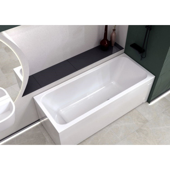 Ванна акриловая Радомир Патрисия 170x70 см (в комплекте каркас и сифон), Размер - мм: 1700х700 - фото 4