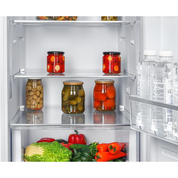 Встраиваемый однокамерный холодильник Hiberg RFB 30 W - фото 4