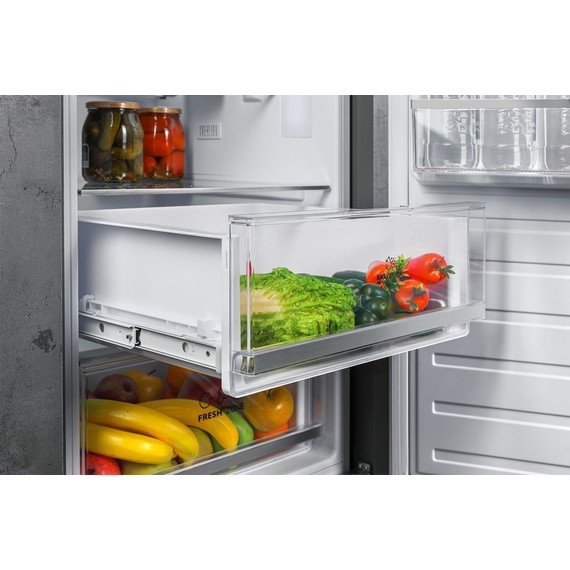 Встраиваемый однокамерный холодильник Hiberg RFB 30 W - фото 7