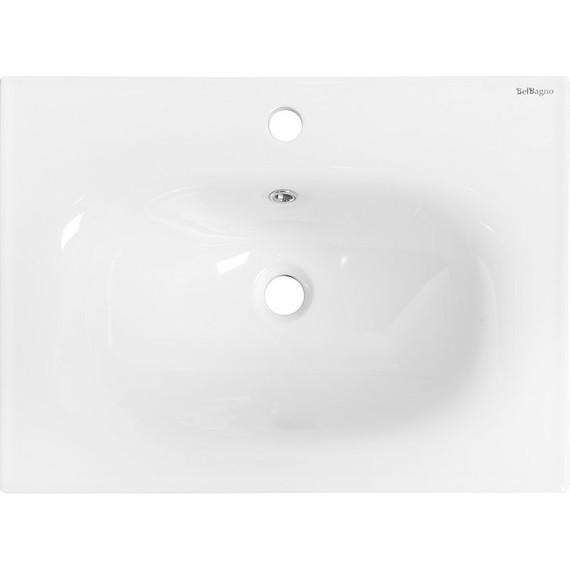 Тумба напольная с раковиной BelBagno KRAFT-600-2C-PIA-RT 60 см, Rovere Tabacco (раковина BB1923-600) - фото 5