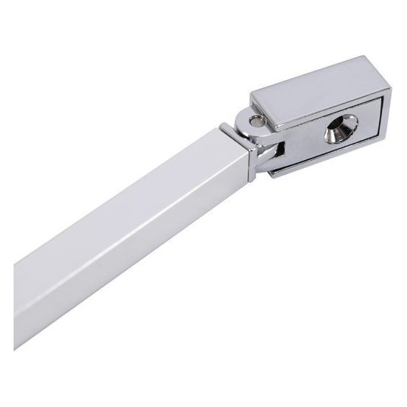 Душевая перегородка Cezares 120 см LIBERTA-L-1-TB-120-C-Cr (стекло 8 мм) хром/прозрачное - фото 2