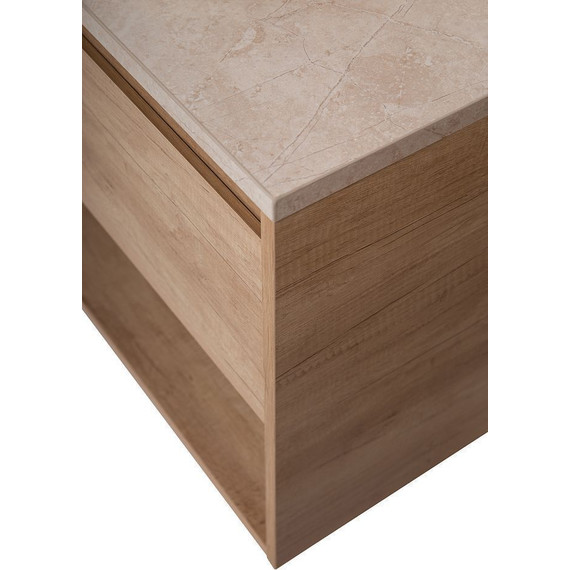 Тумба подвесная со столешницей BelBagno Kraft 100 см KRAFT-1000-1C-SO-RNN+KEP-100-MCO - фото 5