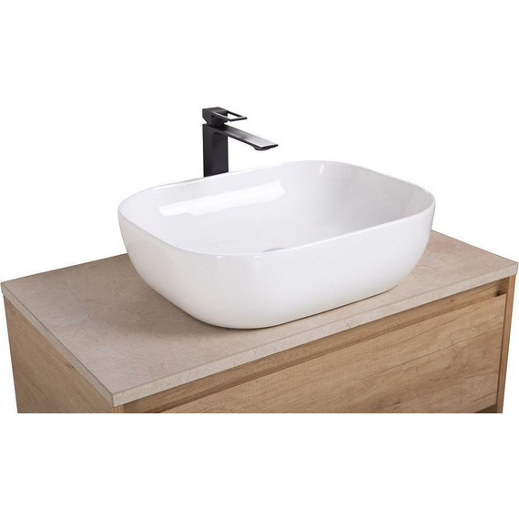 Тумба подвесная со столешницей BelBagno Kraft 100 см KRAFT-1000-1C-SO-RNN+KEP-100-MCO - фото 6