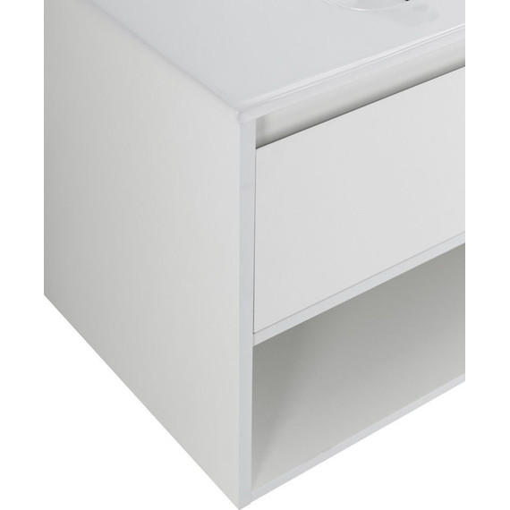 Тумба подвесная с раковиной BelBagno KRAFT-900-1C-SO-BO 90 см, Bianco Opaco (раковина BB900ETL) - фото 9