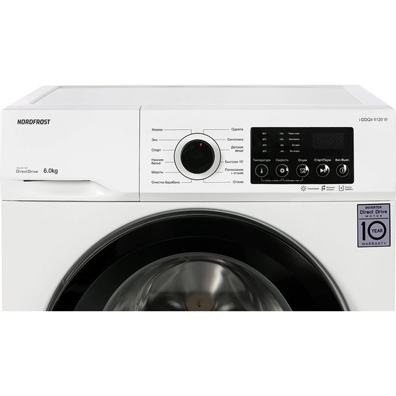 Стиральная машина Nordfrost i-DDQ4 6120 W - фото 7