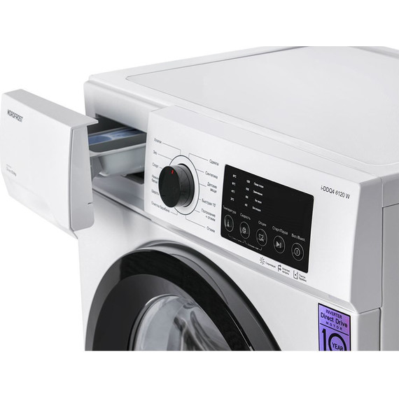 Стиральная машина Nordfrost i-DDQ4 6120 W - фото 8